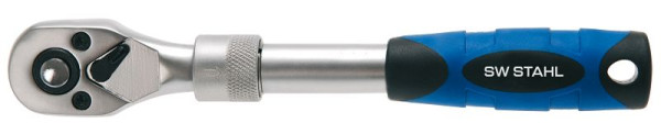 SW-Stahl omschakelbare ratel, 1/2", telescopisch verlengstuk, 05916L