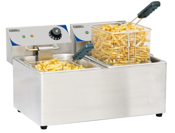 Casselin friteuse 2 x 8L, CFE82