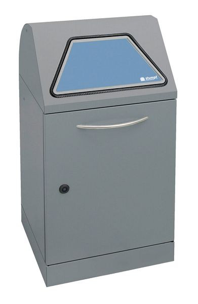 stumpf afvalscheiding Modul-Vario 45, grijze aluminium structuur, 45 liter, systeem: standaard, 625-045-0-2-100