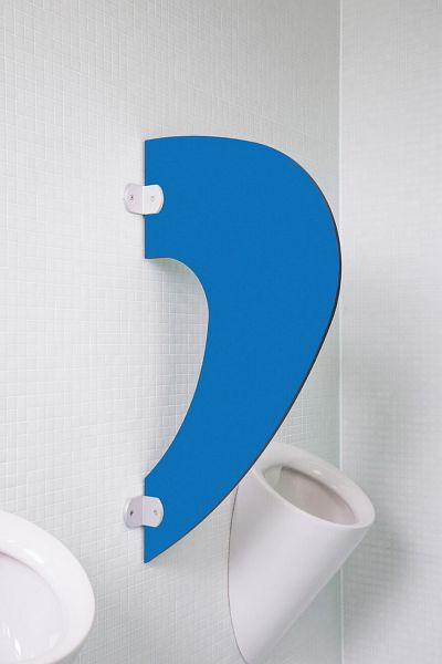 KEMMLIT design schaamwand Imola in felle kleuren, Pacific blauw, 351.006