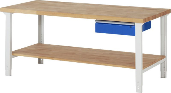 RAU werkbank serie 7000 - model 7001A7, B2000 x D900 x H790-1140 mm, 03-7001A7-209B4H.11
