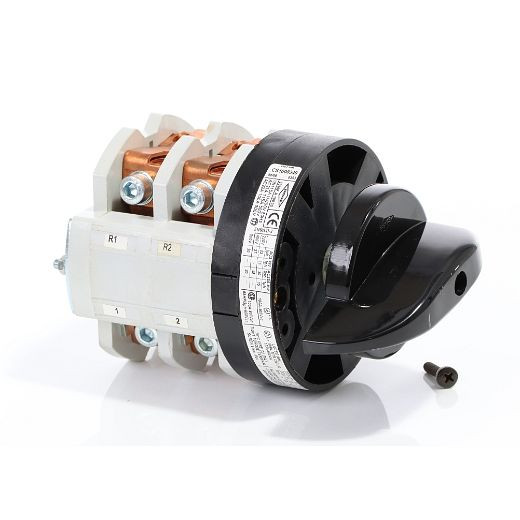 ELMAG omschakelaar 12/24 V 100A SCH 8349 meegeleverd, schakelknop D. 75 voor EUROSTART 2000, 9505372
