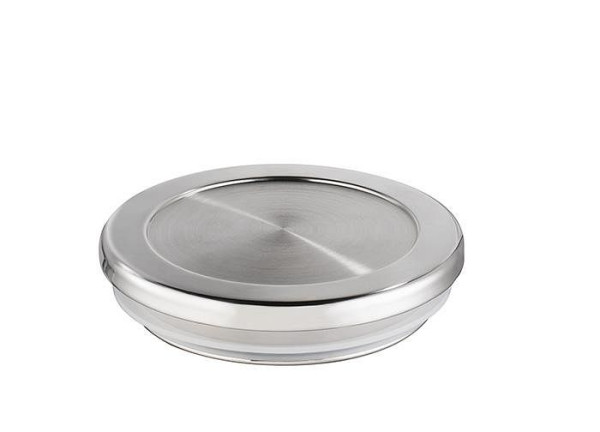 APS Weckdeksel, Ø 10,5 cm, hoogte: 2 cm, RVS 18/8, met siliconen afdichting, 82360