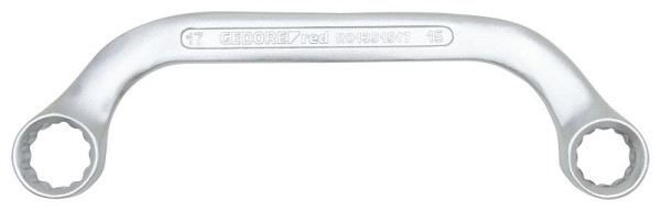 GEDORE rode startbloksleutel SW14x16mm, lengte 184mm, 3301116