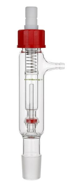 Rettberg overdruk-/terugslagklep, Kern NS 19/26, borosilicaatglas 3.3, 107000094