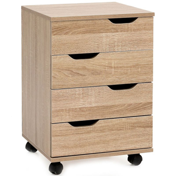 Wohnling rolcontainer Sonoma 40x60x40cm, WL5.931