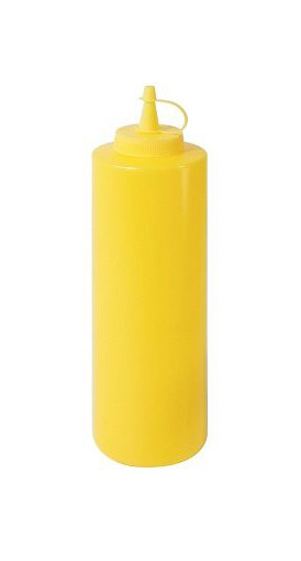 Contacto knijpfles 0,7 l, geel, 1460/703