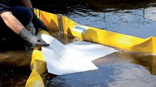 DENSORB Ölsperre ECOLINE 250, 10 m, Freibord 100 mm, Tauchtiefe 150 mm, 267956