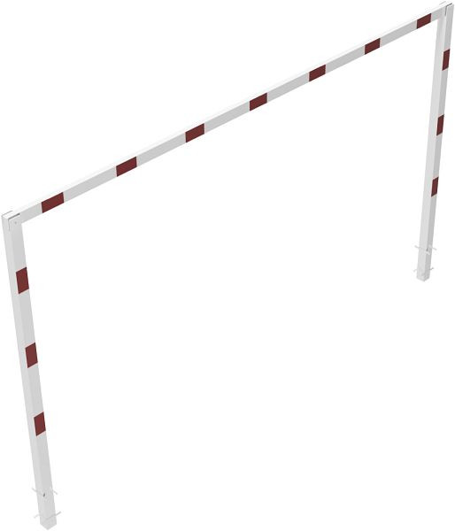 Schakehoogtebegrenzer, vast, doorgangshoogte: ca. 2300 mm, totale breedte: 5000 mm, voor inbetoning, 417_52B