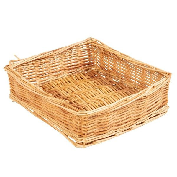 Olympia vierkante broodmand wilg 24cm, P765