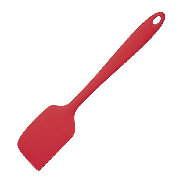 Vogue siliconen keukenspatel 28cm rood, GL351