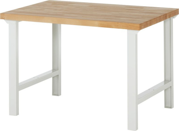 RAU werkbank serie 7000 - modulair ontwerp, 1250x840x900 mm, 03-7000-1-129B4S.12