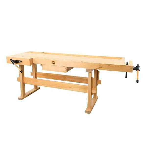 Holzmann schaafbank inclusief lade en klembekken, lengte: 2100 mm, WB210