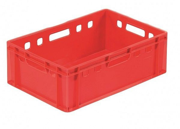ALPHA E2 Fleischkiste 600x400x220 mm rot, 293-RO