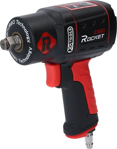 KS Tools 1/2" ROCKET II krachtige pneumatische slagmoersleutel 2.300 Nm, 512.0002