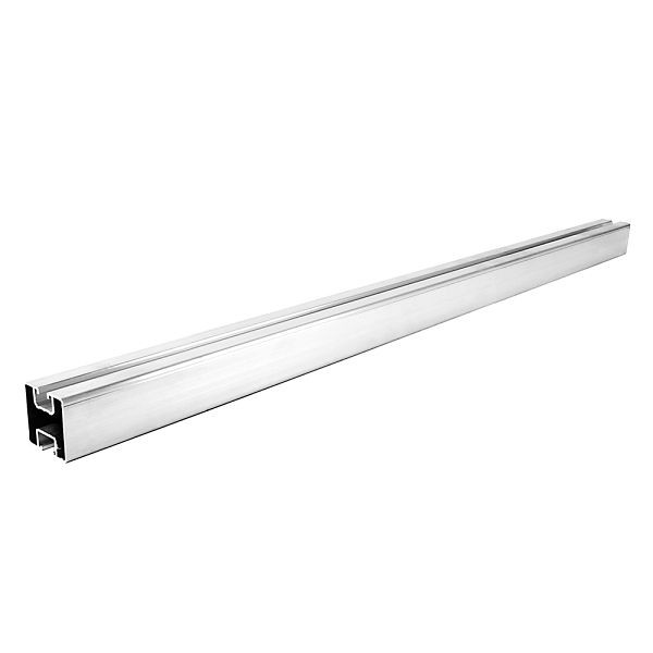 Offgridtec 2m solar profielrail 4x4cm aluminium gleufmoer bovenaan, 8-01-001315