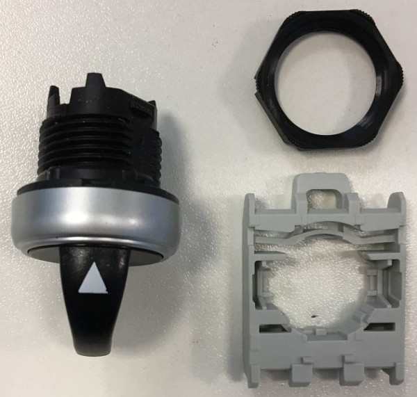 ELMAG schakelaar 0/1 type LOVATO voor stroomgenerator voor paneelinbouw, inclusief houder, 9503372