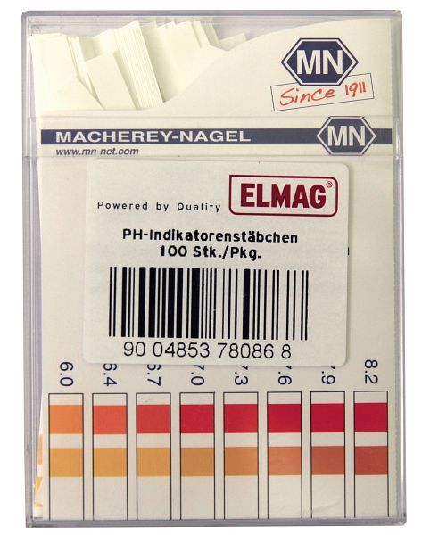 ELMAG PH-indicatorsticks, 100 stuks/pak, 78086
