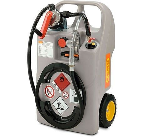 Cemo dieselwagen 60 l krukpomp en sproeier, 11100