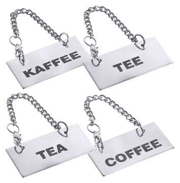 Contactplaat voor potten: KOFFIE, 7229/101