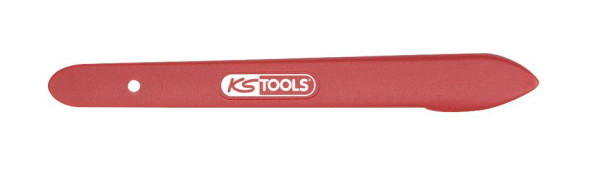 KS Tools puntige lepel met dubbele kop en hendel met ronde kop, 200 mm, 911.8108