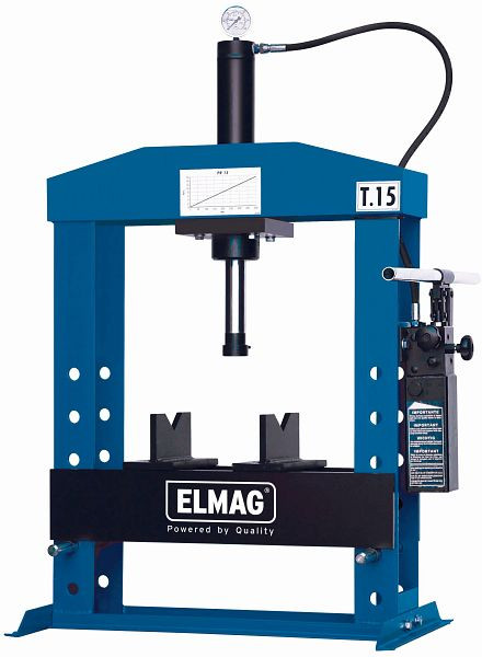 ELMAG hydraulische werkplaatspers, WPMH 15/2 - tafelmodel, 81901