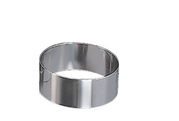 APS taartring, Ø 16,5 - 32 cm, hoogte: 7 cm, roestvrij staal, traploos verstelbaar, 00040