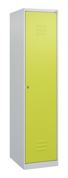 C+P luierkluis Classic PLUS met middenwand, 1700x400x500mm, 7035/0024, cilinderslot, 0800007-12F S10022