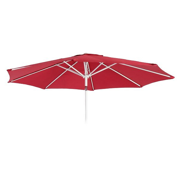 Mendler vervangende hoes voor parasol N19, parasolhoes vervangende hoes, Ø 3m stof/textiel 5kg, rood, 81626