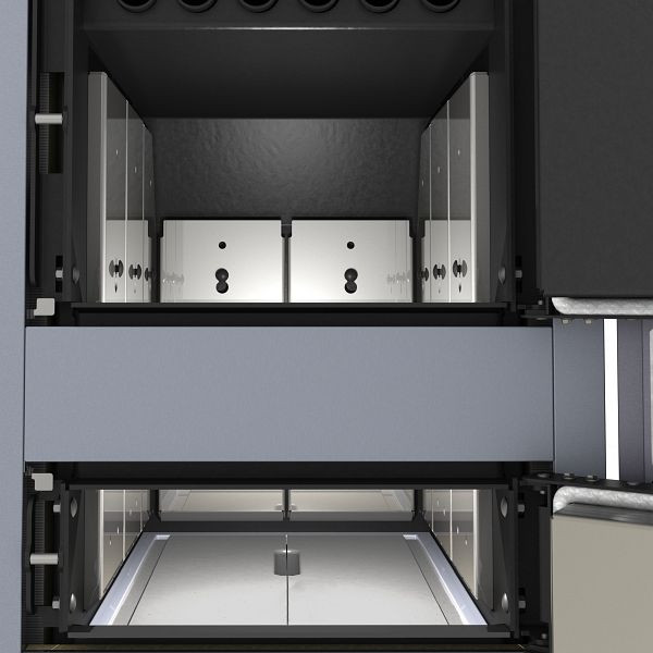 Solarbayer RVS ophangplaten BioX 15-20 ter bescherming van de bovenste verbrandingskamer, 330700200