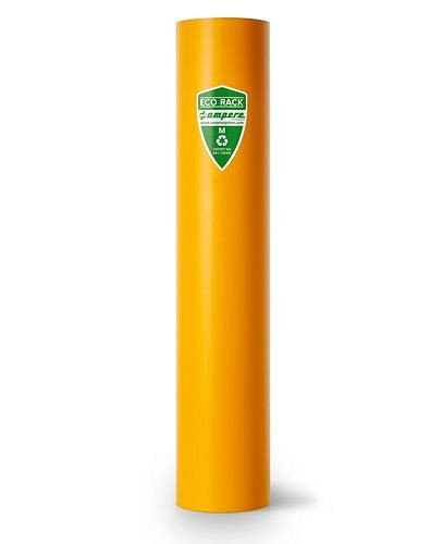 Ampere plank stootbescherming ECO-RACK type M, geel, voor plankkolombreedte 88-100 mm, 263575