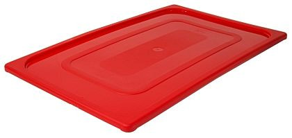 Contacto GN deksel 1/1, rood, gemaakt van polypropyleen, 5525/119