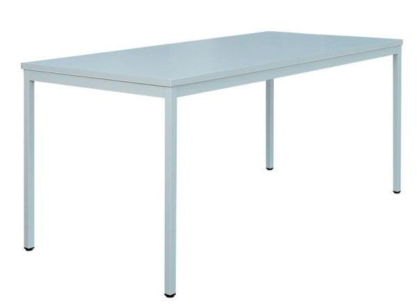 Lüllmann vergadertafel, 750 x 1800 x 800 mm, lichtgrijs/lichtgrijs, 331120