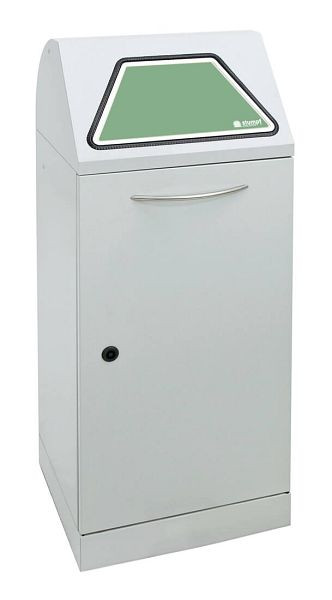 Stumpf afvalscheiding Modul-Vario 75, lichtgrijs, 75 liter, systeem: ProSlide, 625-075-0-1-735