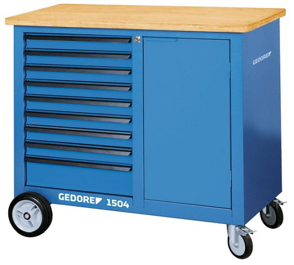 GEDORE verrijdbare werkbank, 9 laden, 1814923