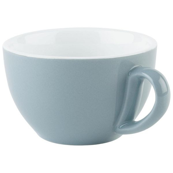 APS cappuccinokopjes in blauw, Ø 10,5 cm, hoogte: 6,5 cm, 300 ml, verpakking van 6, 16008