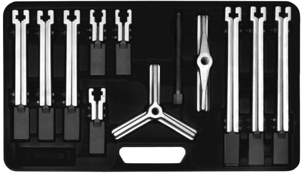 SW staaltrekkerset, 2 en 3 armen, 12-delig, 09690L