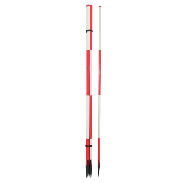 NESTLE Lange stok, hout, driehoekig, 2m, set van 6 stuks, VE: 2 sets, 11007000
