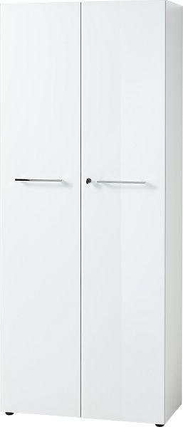 GERMANIA GW-MONTERIA archiefkast 4204 wit, hoogte 196 cm, 4204-84