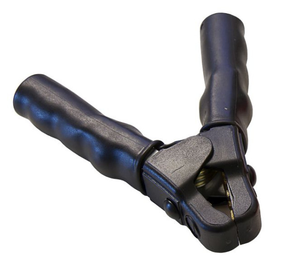 ELMAG paalklem (zwart), volledig geïsoleerd, 500 A, lengte: 115 mm voor START BOOSTER 1600, 57105