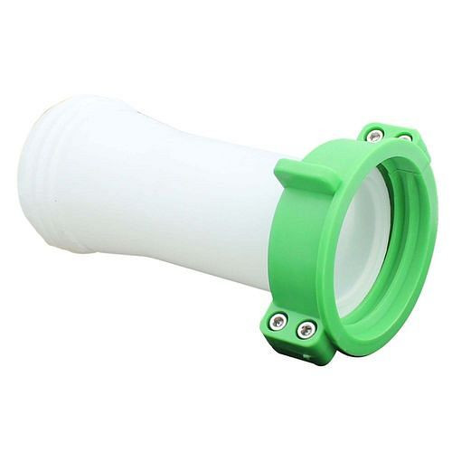 DENIOS IBC afstandshouder, met grove schroefdraad S60x6 IT/AG aan beide zijden - met wartelmoer, 3-pack, 311459