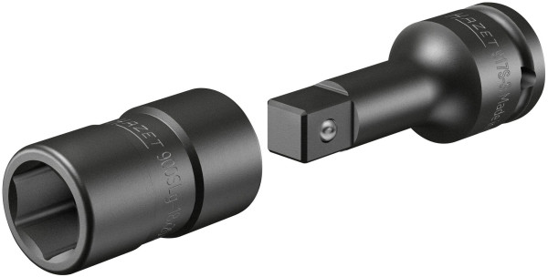 Hazet dop FORD wielschroefverbinding, hol vierkant 12,5 mm (1/2 inch), buitenzeskant trekprofiel, 18 x 20 mm, 900SLG-18X20/2