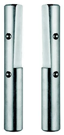 ANKE aluminium ronde bankhaak met kogelvergrendeling; Diameter 30 mm; voor timmermansbank model 159 + 163; 1 paar; met kogelvergrendeling, 810.922