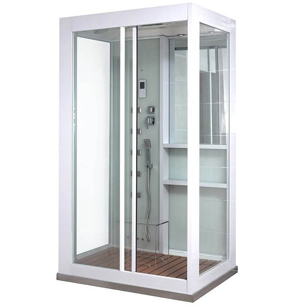 HOME DELUXE stoomdouche WIT LUXORY - XL, 1221