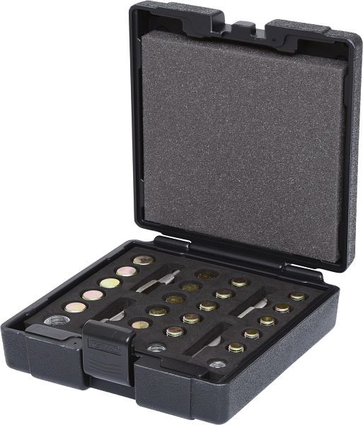 KS Tools MASTER oliepanschroefdraadreparatieset, 64-delig, 150.1450
