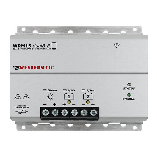 Western solar laadregelaar MPPT WRM15 dualB-E, 321799