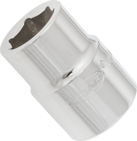 VIGOR dopsleutelinzet, hol vierkant 20 mm (3/4 inch), buitenzeskantprofiel, 21 mm, V2324N