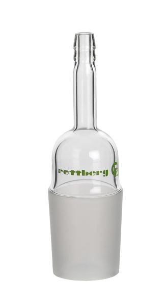 Rettberg overgangsstuk, kegel NS 29/32 naar olijf 9 mm, met rechte buis, borosilicaatglas 3.3, 134039629