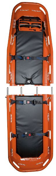 Skylotec heavy-duty reddingsbak 2-delige ultraBASKET STRETCHER, gemaakt van kunststof (ABS), SAN-0087-2