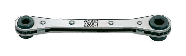 Hazet omschakelratel voor bits, holle zeskant 6,3 (1/4 inch), holle zeskant 8 mm (5/16 inch), rechte uitvoering, 2265-1